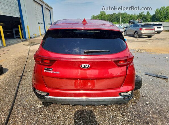 KNDPM3AC3M7942084 2021 KIA SPORTAGE Brown Вид ззаду