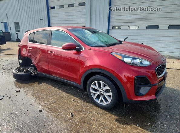 KNDPM3AC3M7942084 2021 KIA SPORTAGE Brown Передня права чверть