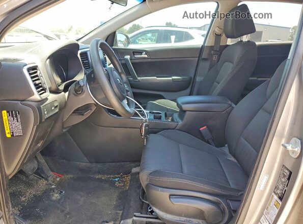 KNDPM3AC3M7945843 2021 KIA SPORTAGE Silver Front interior view