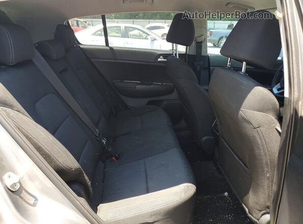 KNDPM3AC3M7945843 2021 KIA SPORTAGE Silver Rear interior view