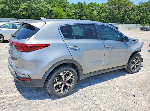 KNDPM3AC3M7945843 2021 KIA SPORTAGE Silver Rear right