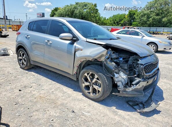 KNDPM3AC3M7945843 2021 KIA SPORTAGE Silver Front right