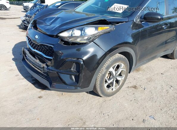 KNDPM3AC3N7006189 2022 KIA SPORTAGE Black Widok z przodu