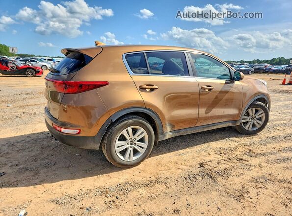 KNDPM3AC4H7087689 2017 KIA SPORTAGE Gold Rear right