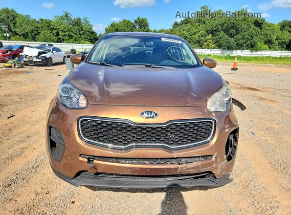 KNDPM3AC4H7087689 2017 KIA SPORTAGE Gold Front view