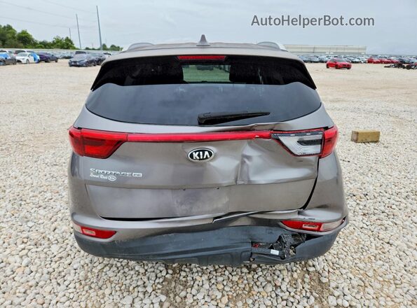 KNDPM3AC4J7474748 2018 KIA SPORTAGE Tan უკანა ხედი