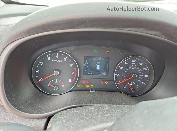 KNDPM3AC4J7474748 2018 KIA SPORTAGE Tan ხელსაწყოთა პანელის ხედი