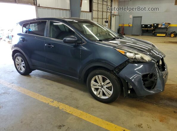 KNDPM3AC4K7598472 2019 KIA SPORTAGE Blue Առջևի աջ