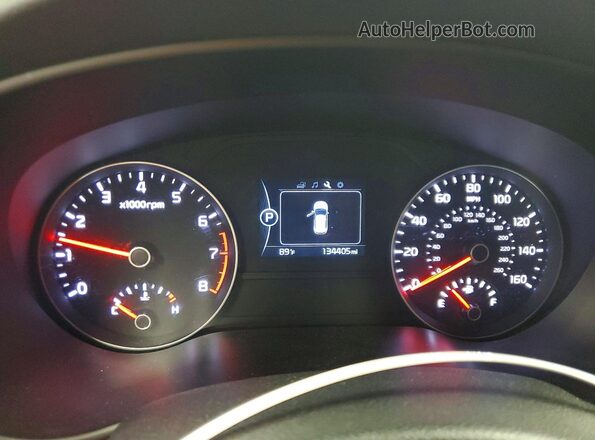 KNDPM3AC4K7598472 2019 KIA SPORTAGE Blue Սարքավորումների վահանակի տեսք