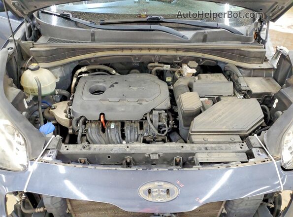 KNDPM3AC4K7598472 2019 KIA SPORTAGE Blue Շարժիչի բաժամունքի տեսք
