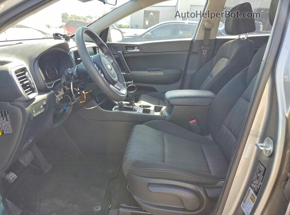 KNDPM3AC4M7941901 2021 KIA SPORTAGE Gray Вид салону спереду