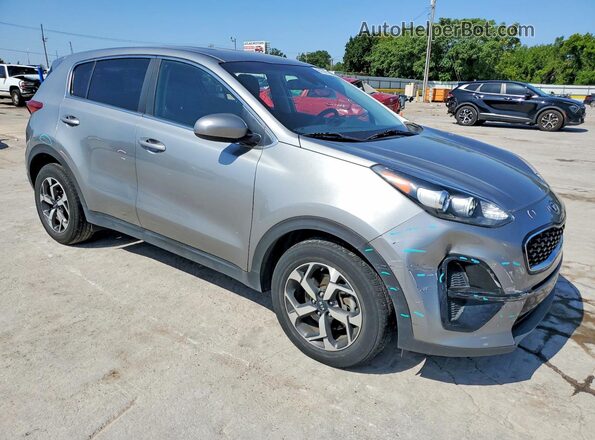 KNDPM3AC4M7941901 2021 KIA SPORTAGE Gray Передня права чверть