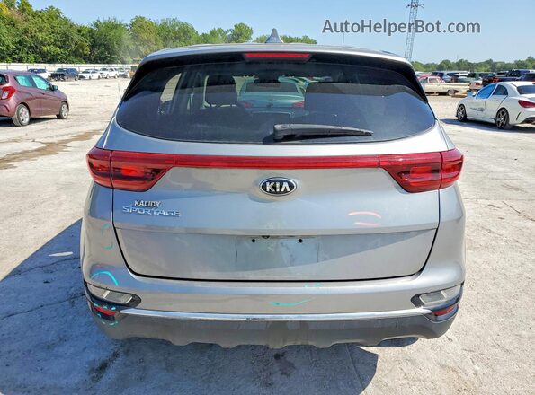 KNDPM3AC4M7941901 2021 KIA SPORTAGE Gray Вид ззаду