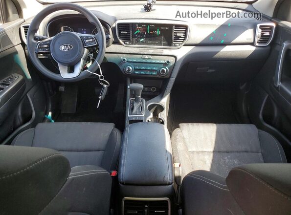 KNDPM3AC4M7941901 2021 KIA SPORTAGE Gray Вид панелі приладів