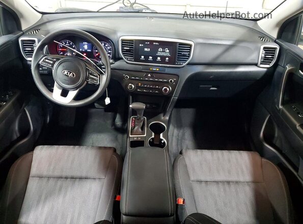 KNDPM3AC4M7945723 2021 KIA SPORTAGE White Vista del salpicadero
