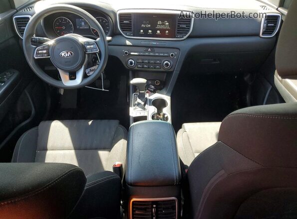 KNDPM3AC4N7994034 2022 KIA SPORTAGE White Вид панелі приладів