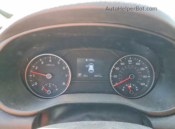 KNDPM3AC4N7994034 2022 KIA SPORTAGE White Вид щитка приладів
