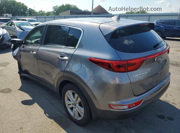 KNDPM3AC5H7176414 2017 KIA SPORTAGE Gray Trasero izquierdo