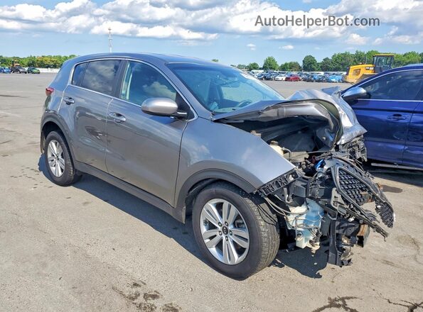 KNDPM3AC5H7176414 2017 KIA SPORTAGE Gray Delantero derecho