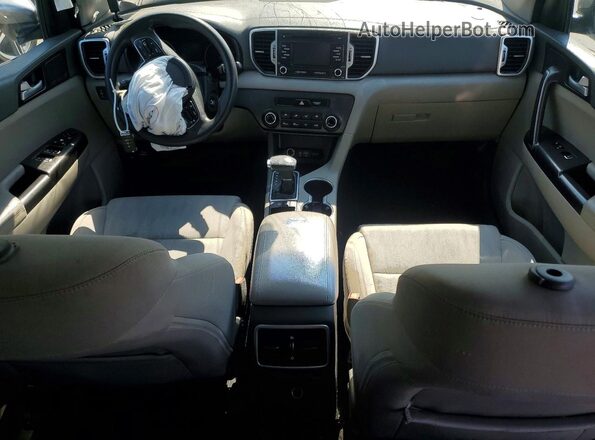 KNDPM3AC5H7176414 2017 KIA SPORTAGE Gray Vista del salpicadero