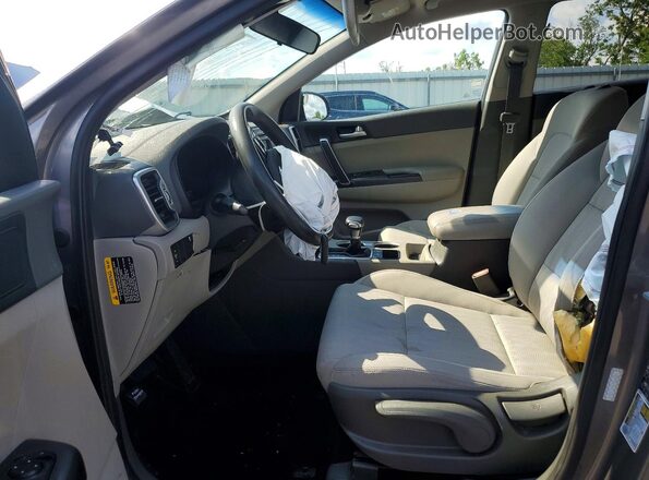 KNDPM3AC5H7176414 2017 KIA SPORTAGE Gray Vista interior delantera