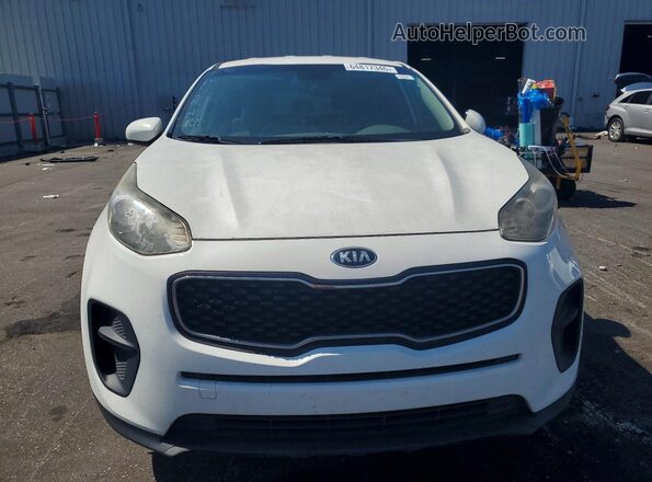 KNDPM3AC5H7211890 2017 KIA SPORTAGE White Vista frontal