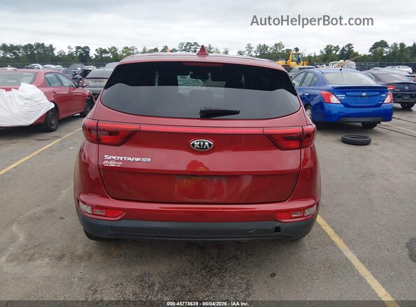 KNDPM3AC5J7458560 2018 KIA SPORTAGE Красный 