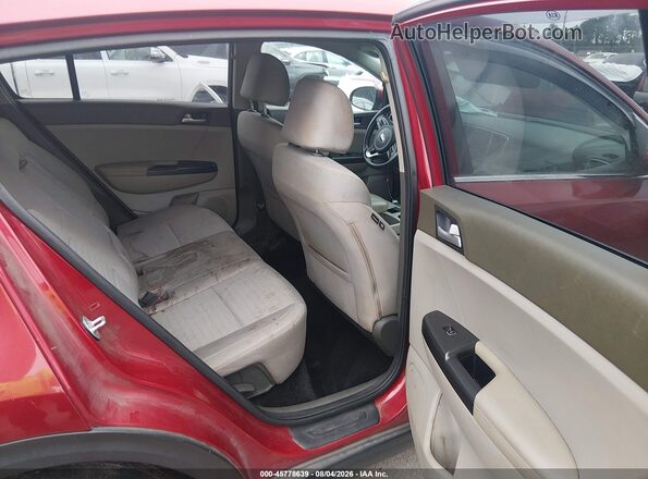 KNDPM3AC5J7458560 2018 KIA SPORTAGE Красный Вид наклейки с VIN-кодом