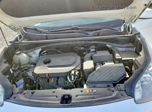 KNDPM3AC5K7509461 2019 KIA SPORTAGE White Engine compartment view
