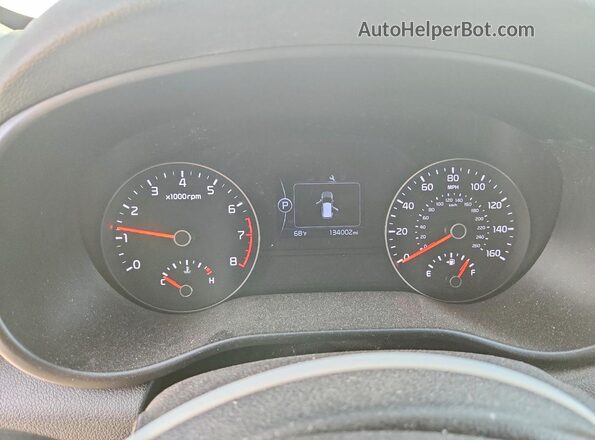 KNDPM3AC5K7509461 2019 KIA SPORTAGE White Instrument cluster view