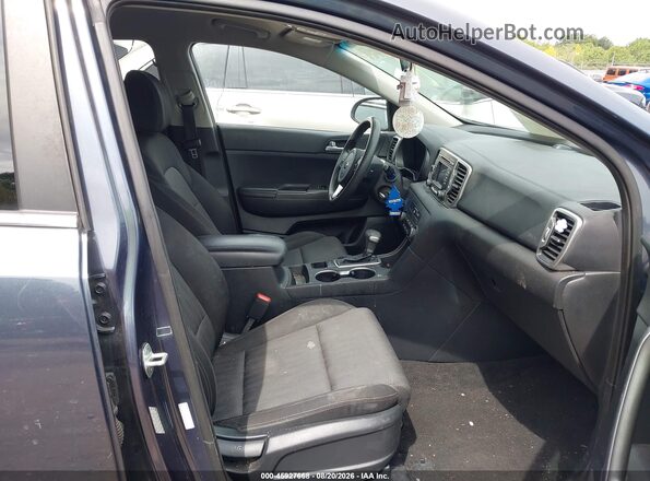 KNDPM3AC5K7532321 2019 KIA SPORTAGE Black Front interior view