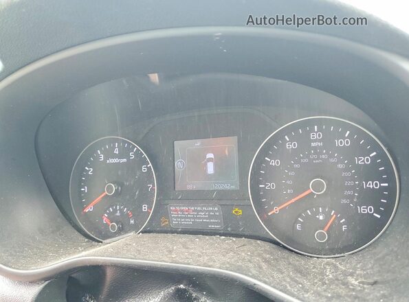 KNDPM3AC5K7564122 2019 KIA SPORTAGE Charcoal Widok zestawu wskaźników