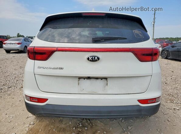 KNDPM3AC5K7610600 2019 KIA SPORTAGE White Rear interior view