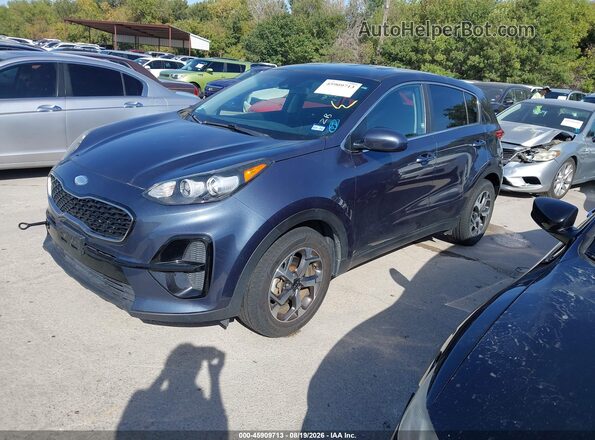 KNDPM3AC5L7636034 2020 KIA SPORTAGE Blue წინა მარცხენა ხედი სამი მეოთხედიდან