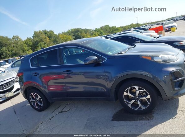KNDPM3AC5L7636034 2020 KIA SPORTAGE Blue უკანა სალონის ხედი
