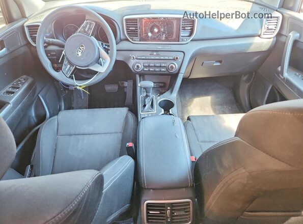 KNDPM3AC5L7701075 2020 KIA SPORTAGE White Առջևի վահանակի տեսք