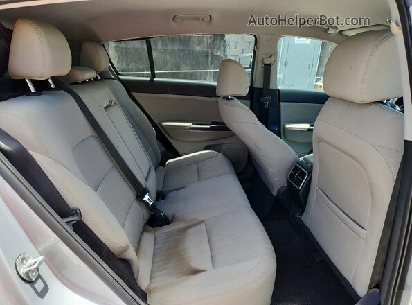 KNDPM3AC5L7721472 2020 KIA SPORTAGE Silver Հետևի նստատեղերի տեսք