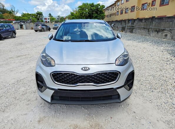 KNDPM3AC5L7721472 2020 KIA SPORTAGE Silver Դիմացի տեսք
