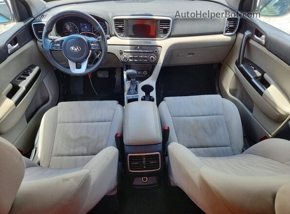 KNDPM3AC5L7721472 2020 KIA SPORTAGE Silver Առջևի վահանակի տեսք