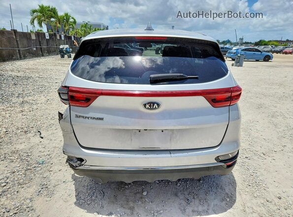 KNDPM3AC5L7721472 2020 KIA SPORTAGE Silver Հետևի տեսք