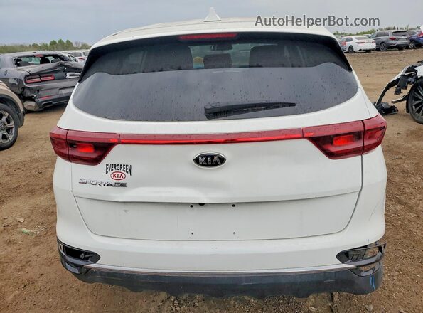 KNDPM3AC5L7798861 2020 KIA SPORTAGE White Widok z tyłu