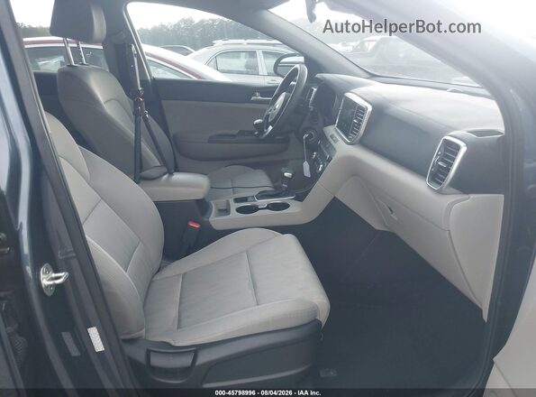 KNDPM3AC5L7812404 2020 KIA SPORTAGE Blue Widok wnętrza z przodu