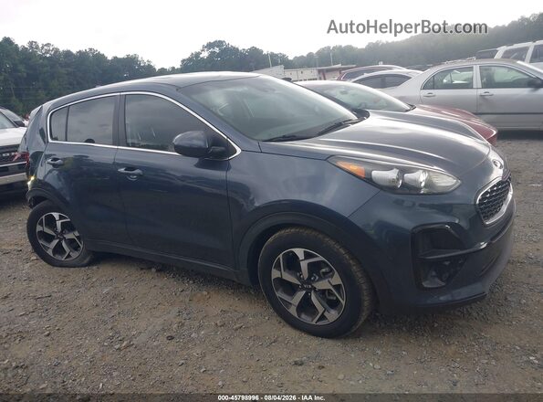 KNDPM3AC5L7812404 2020 KIA SPORTAGE Blue Widok wnętrza z tyłu