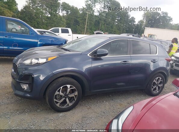 KNDPM3AC5L7812404 2020 KIA SPORTAGE Blue Widok wnętrza 360 stopni