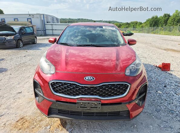 KNDPM3AC5M7848868 2021 KIA SPORTAGE Red Դիմացի տեսք