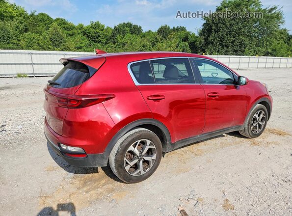 KNDPM3AC5M7848868 2021 KIA SPORTAGE Red Հետևի աջ