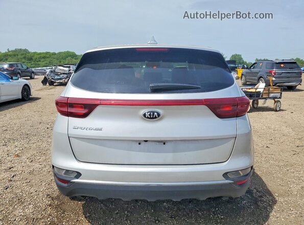KNDPM3AC5M7887752 2021 KIA SPORTAGE Silver Вид ззаду