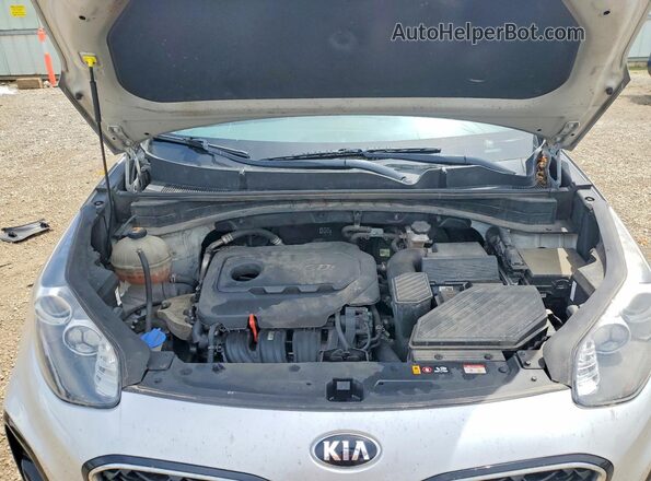 KNDPM3AC5M7887752 2021 KIA SPORTAGE Silver Вид підкапотного простору