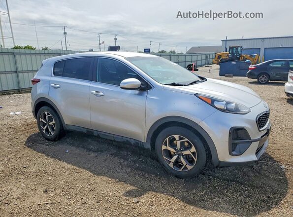 KNDPM3AC5M7887752 2021 KIA SPORTAGE Silver Передня права чверть