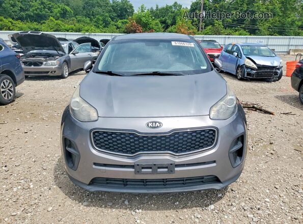 KNDPM3AC6H7047663 2017 KIA SPORTAGE Gray Դիմացի տեսք